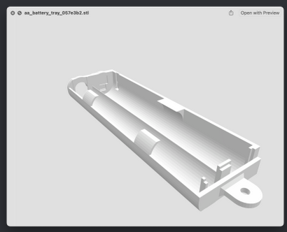 3d printed a battery case for the 2x00?- STL files