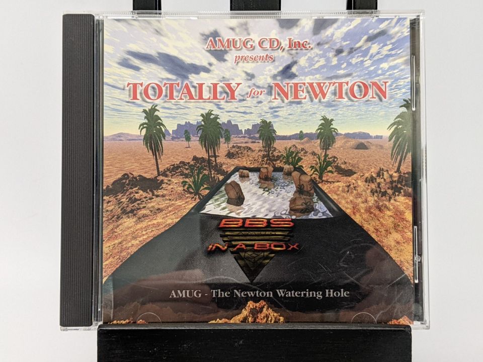The Totally for Newton CD from the Arizona Macintosh User Group (AMUG).  So far I have found up to the 12th CD.  If you have any of these CD’s what numbers do you have?AMUG is still active today (I am not only a spokesperson, I am also a member!)