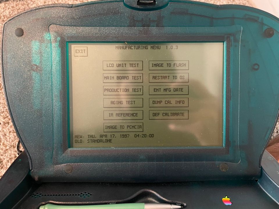 A Prototype eMate 300.  You too can have it for $30K.  :D