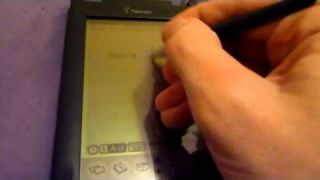 Apple Newton MessagePad 120 Demo for eBay Listing