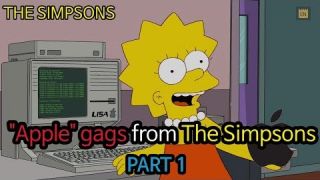 "Apple" gags from The Simpsons - PART 1