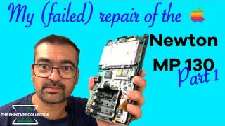 How to repair the Apple Newton MessagePad 130 - Part I